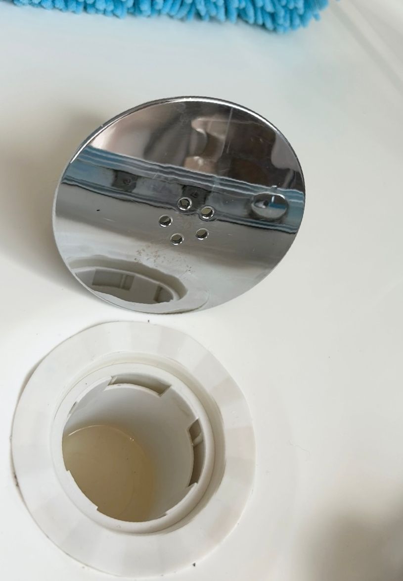 After — Shower Drain