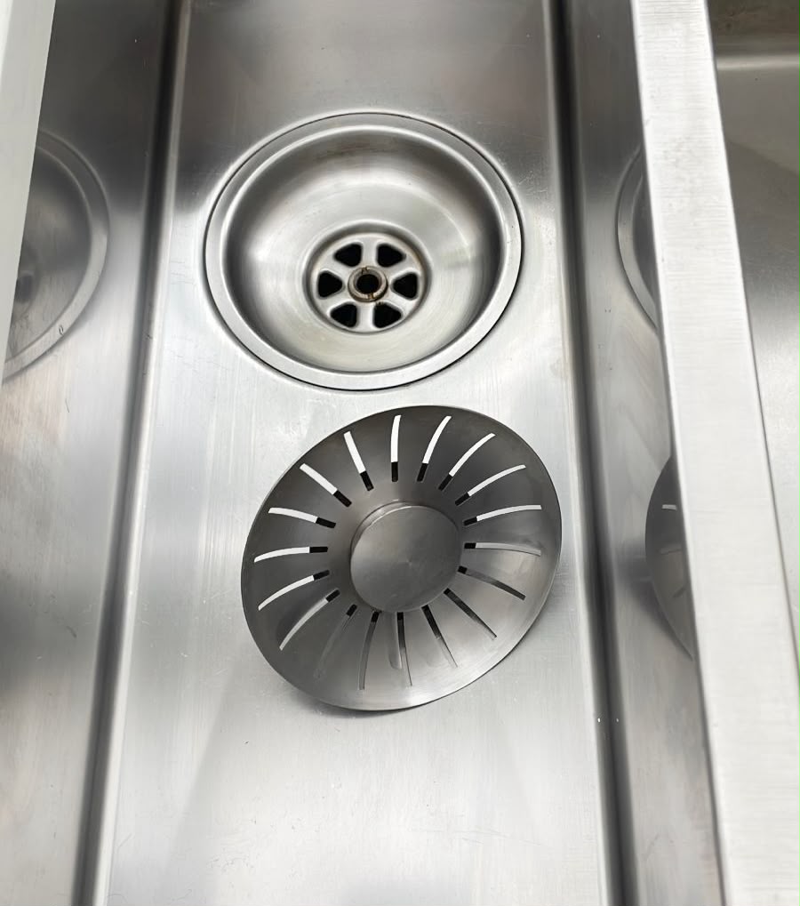 After — Kitchen sink drain revived